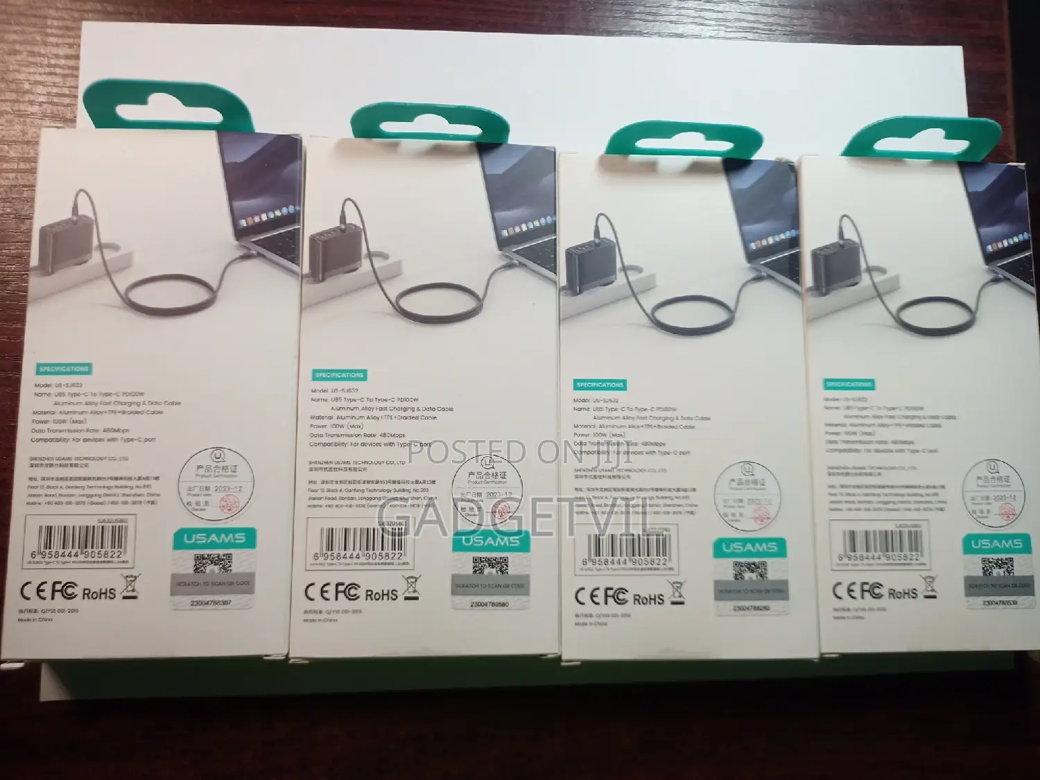 Type-C to Type-C Pd100w Cable