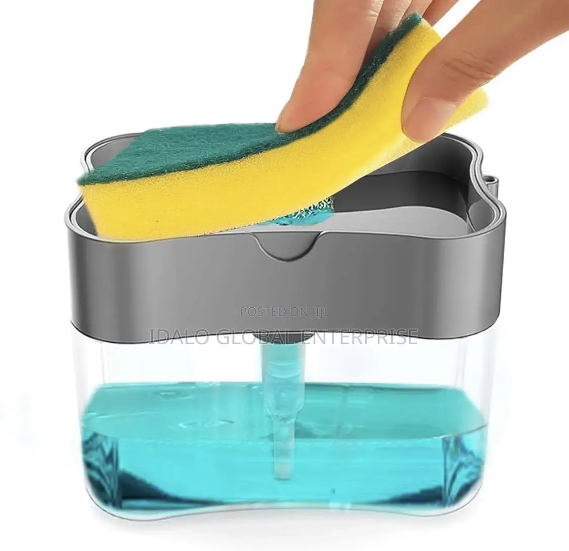 Soap Dispenser Sponge Caddy/ Soap Brush