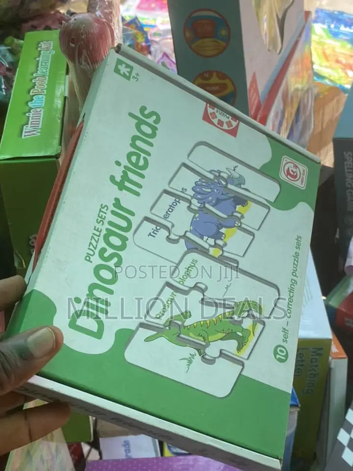 Unique Kiddies Dinosaurs Friends Puzzle Set