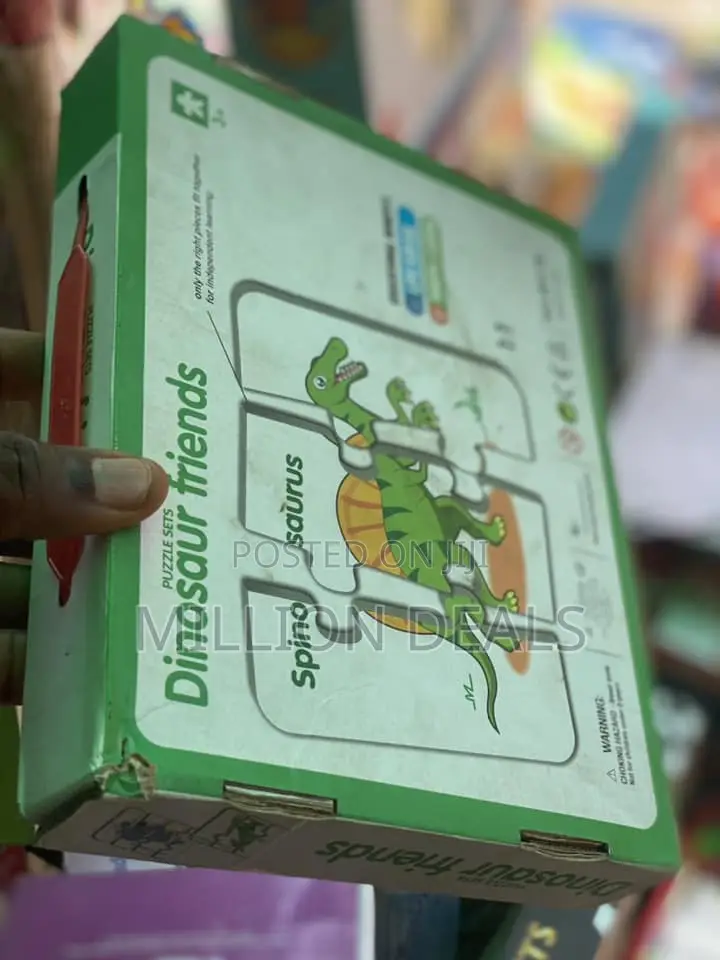 Unique Kiddies Dinosaurs Friends Puzzle Set