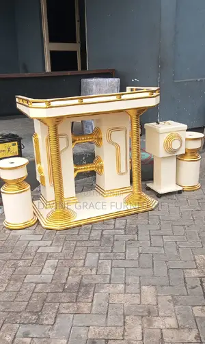 Modern Church Pulpit Set