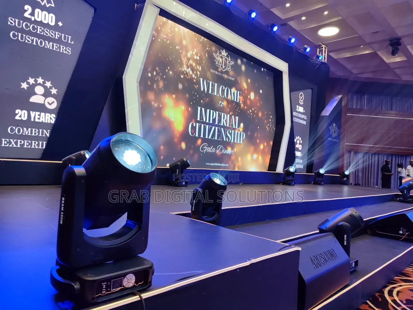 LED Screen Panel TVS for Hire/Rent With Installations