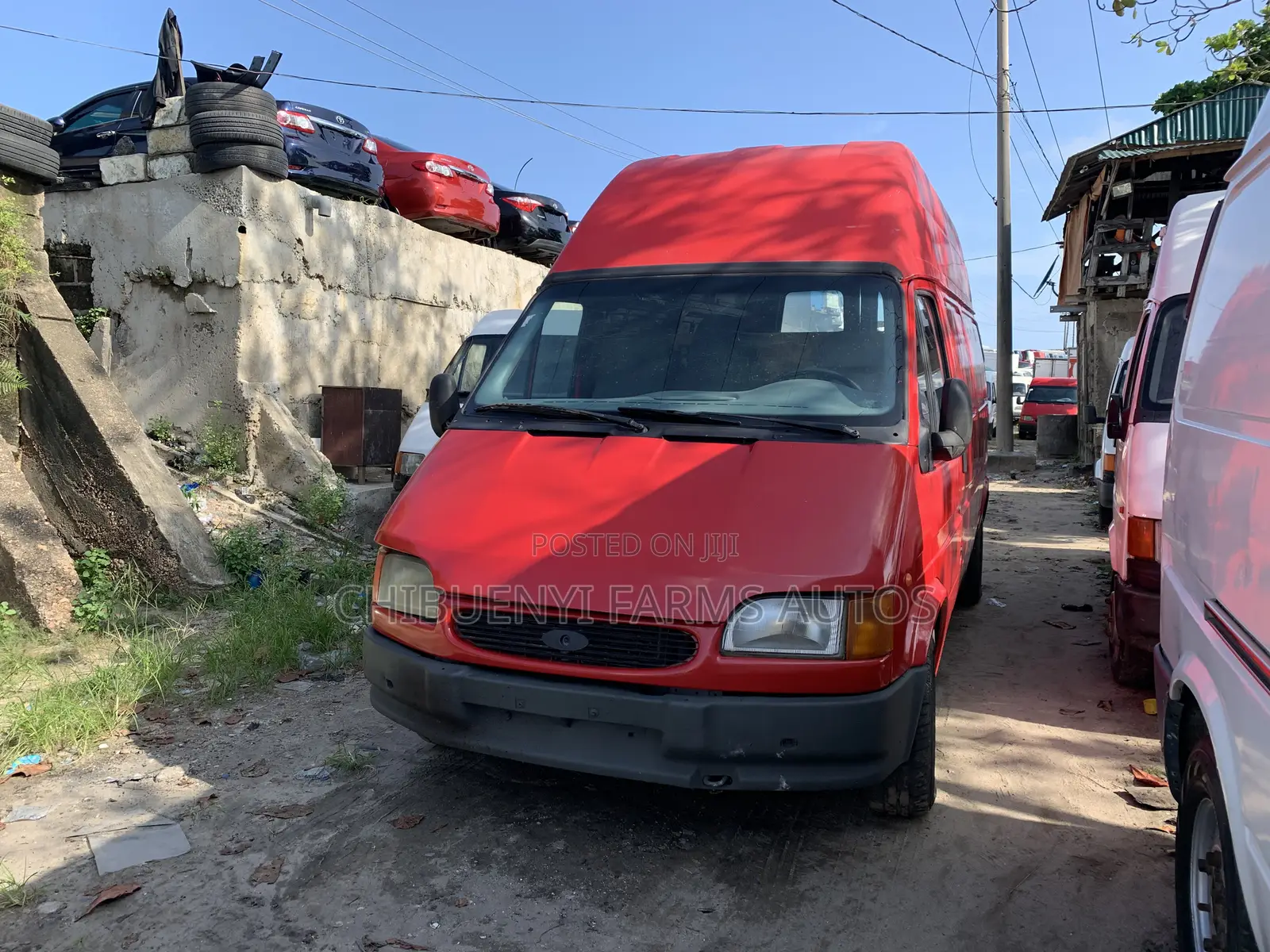 Ford Transit 2002 Red