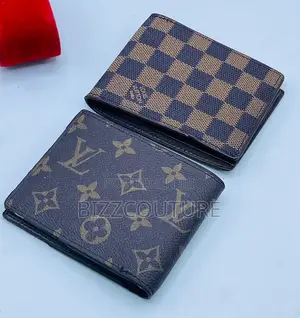 Original LOUIS VUITTON Leather Wallet Available in Store