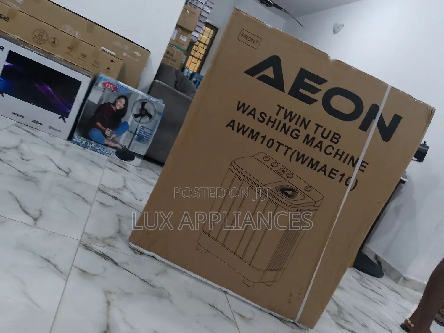 Aeon 10kg Twin Tub Top Loader Washing Machine