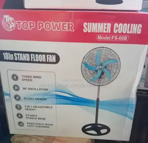 18" Standing Fan Top Power