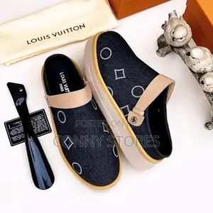 Premium Louis Vuitton Banger Half Shoe