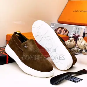 Luxury Brown Louis Vuitton Shoes