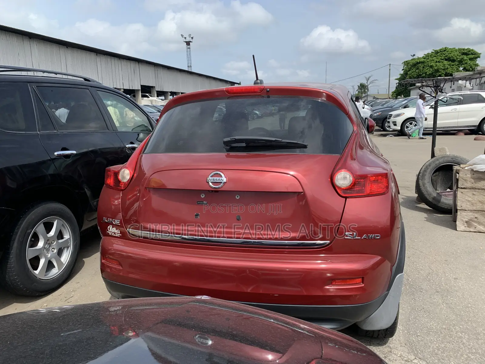 Nissan Juke SL AWD 2012 Red