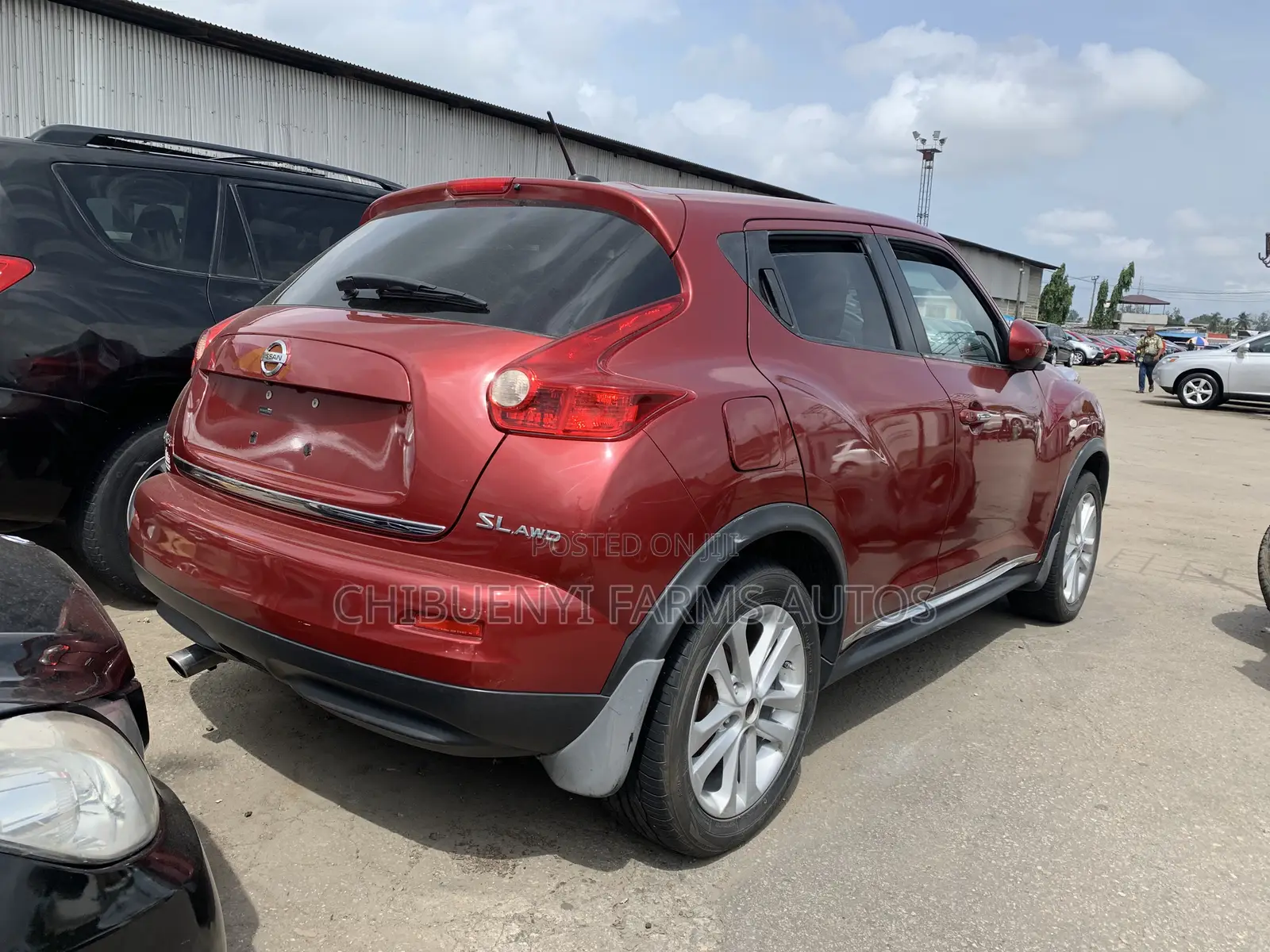 Nissan Juke SL AWD 2012 Red