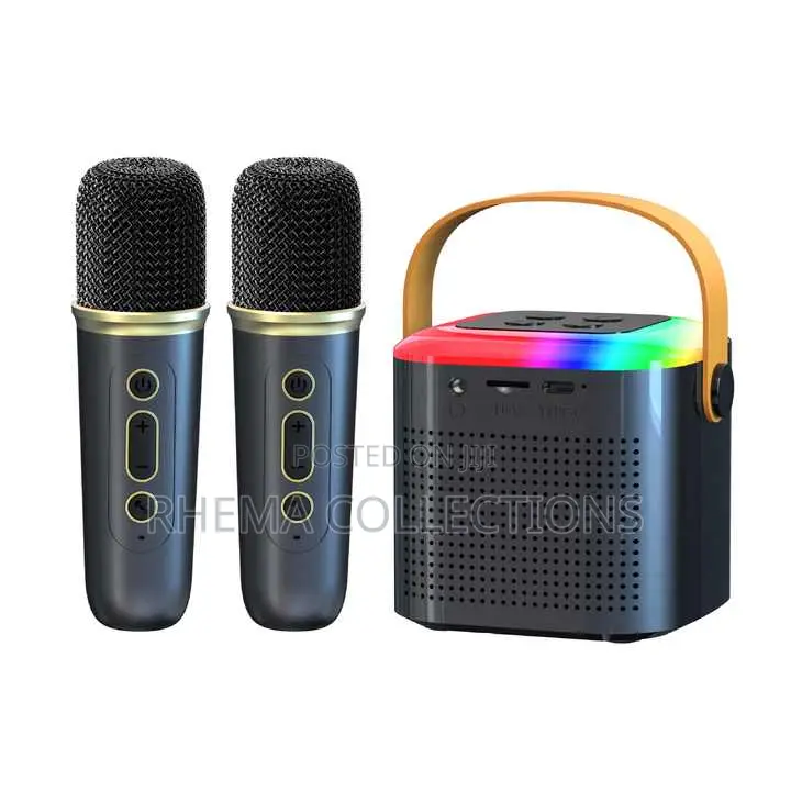 Mini Karaoke Bluetooth Speaker With Wireless Microphone