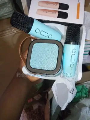 Mini Karaoke Bluetooth Speaker With Wireless Microphone