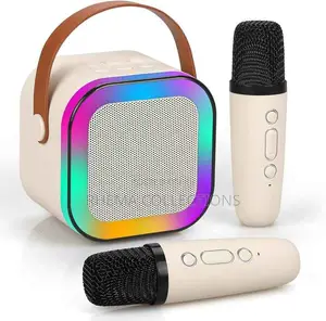 Mini Karaoke Bluetooth Speaker With Wireless Microphone