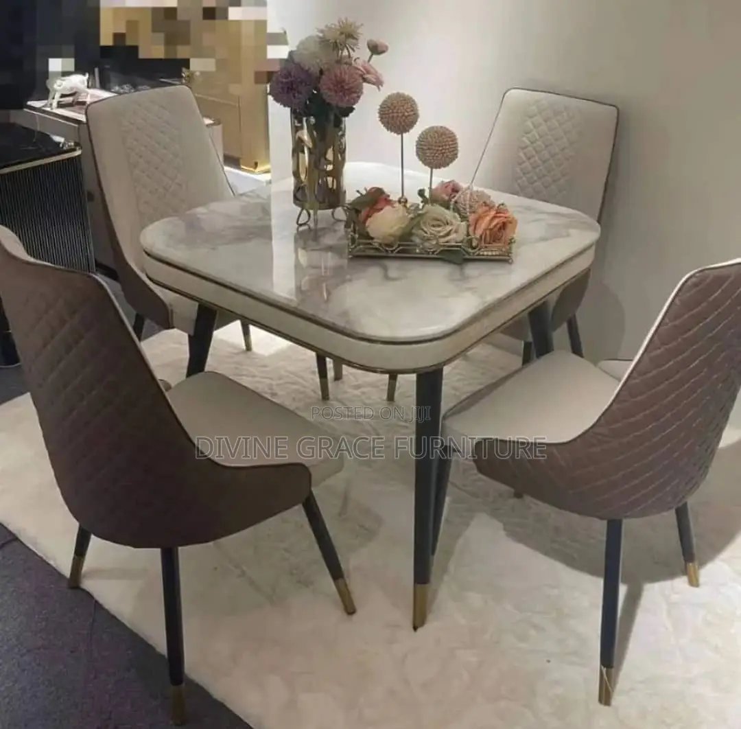 Classic Dinning Table With Chairs in Ajah Furniture, Divine Grace Furnitures Jiji.ng