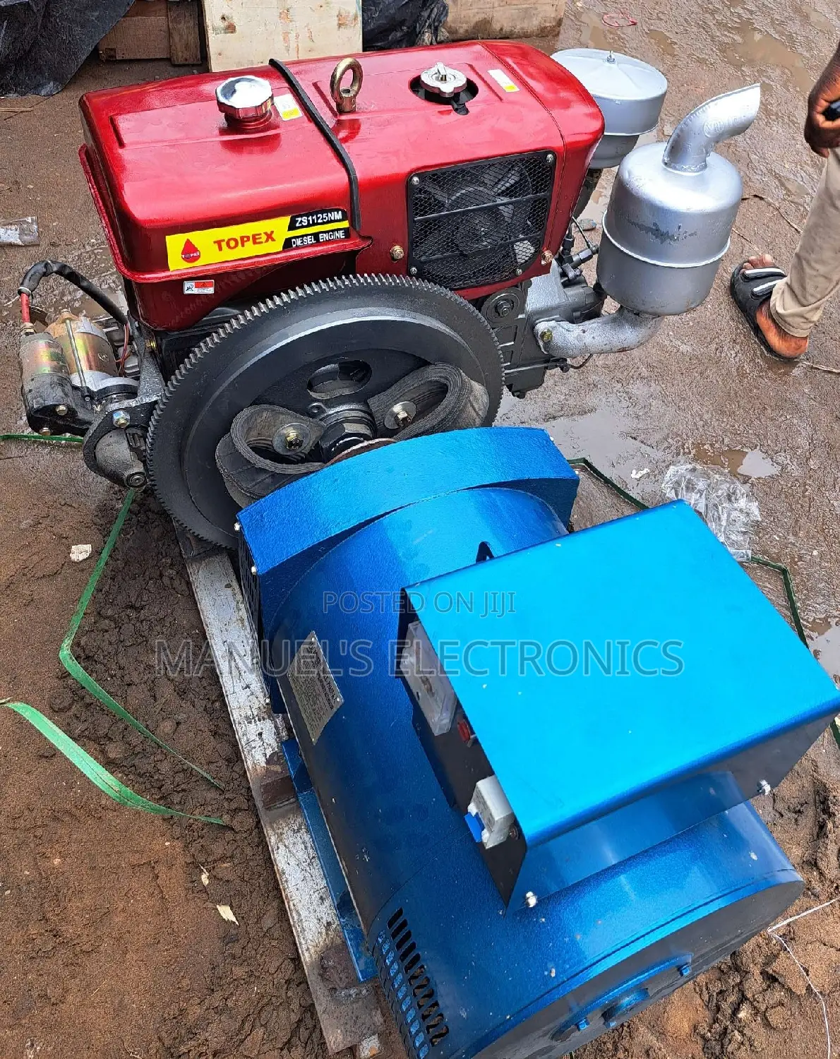 At #$ Basic Diesel Generator 1125 Engine With 30kva Alterna