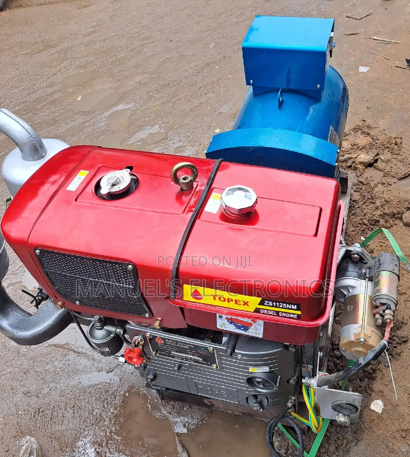 Topex Basic Diesel Gen 1125 Engine With 30kva Alternator Coi