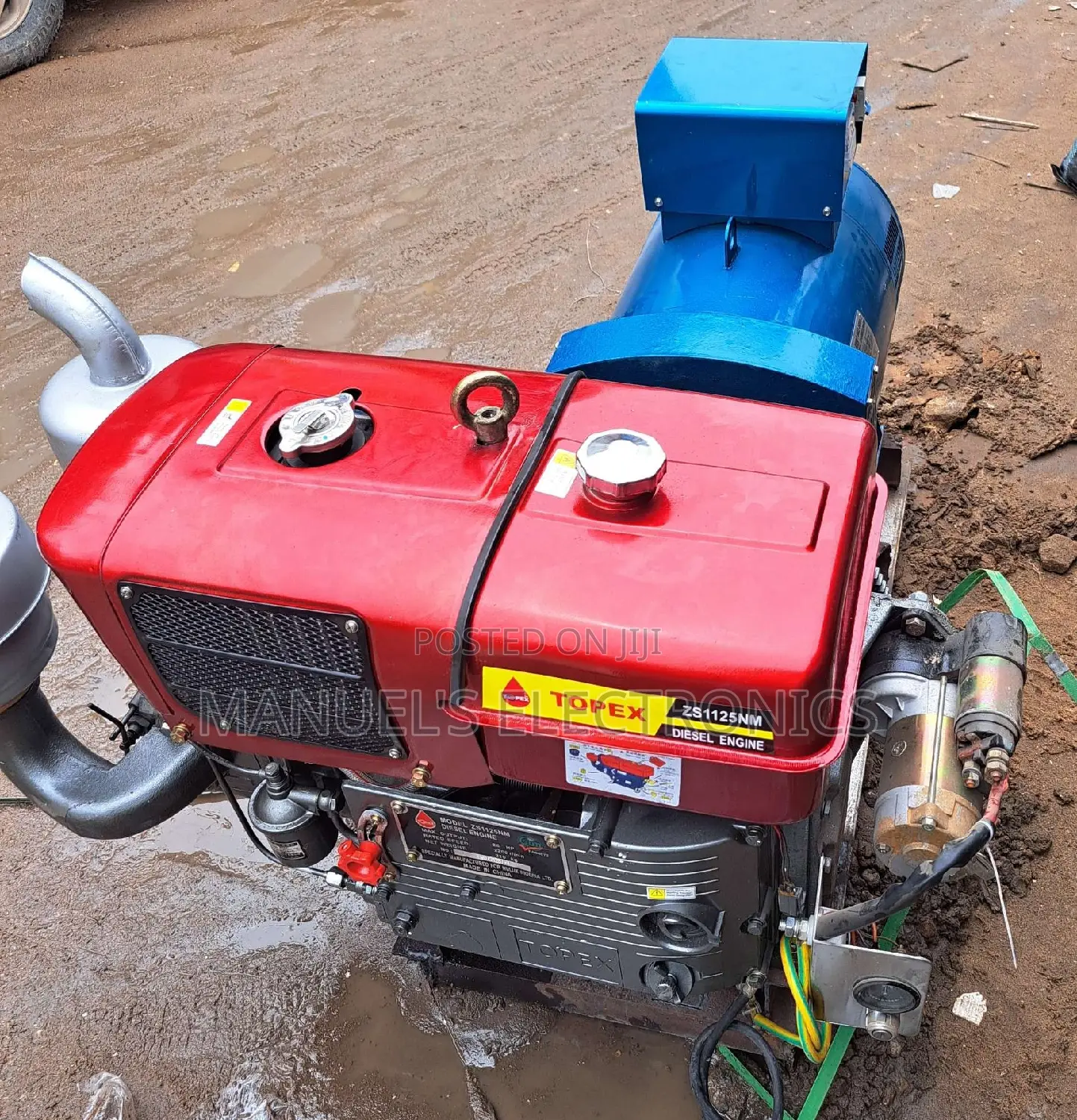 Topex Basic Diesel Gen 1125 Engine With 30kva Alternator Coi