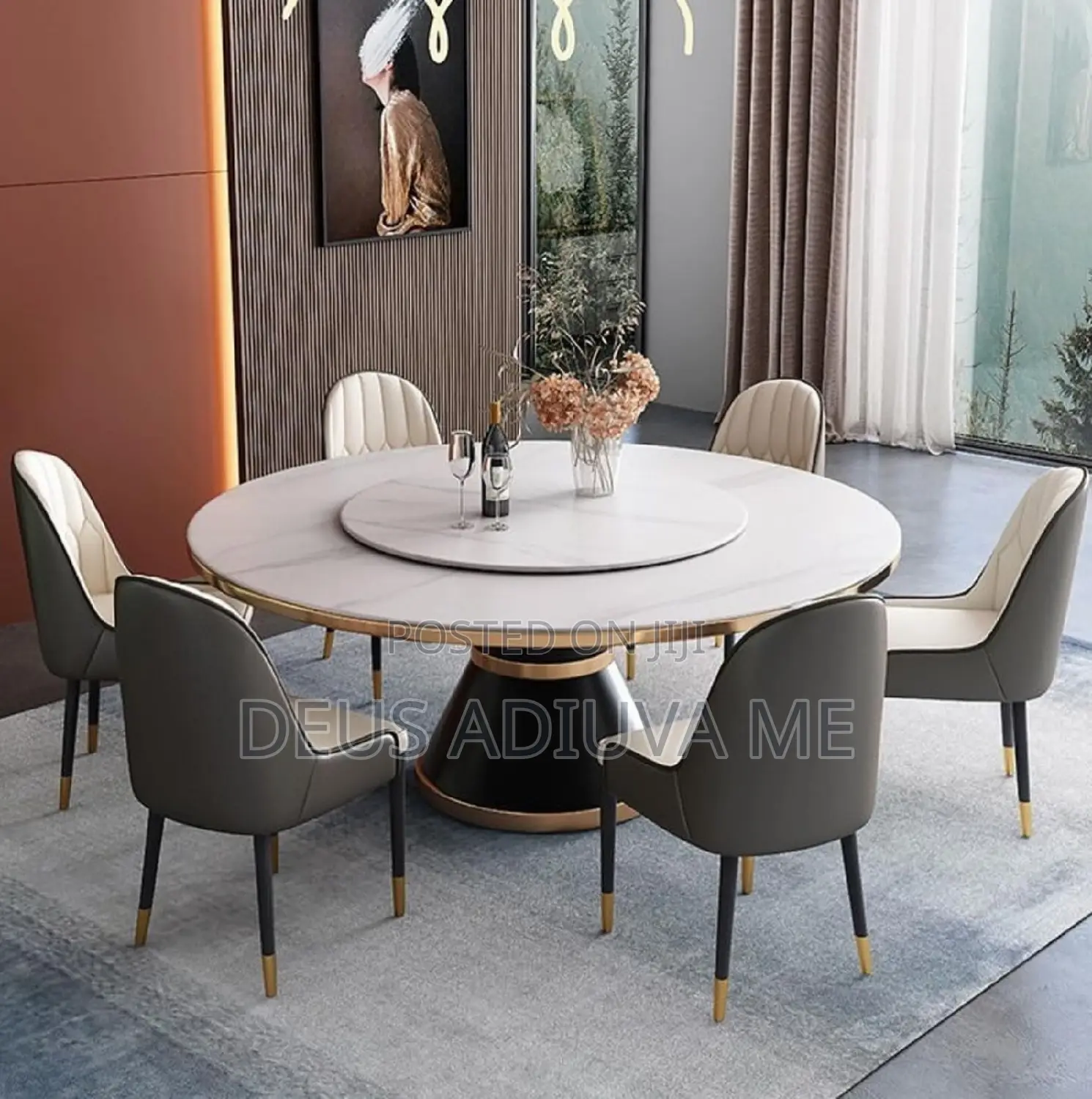 Spinning/Rotating Top Dining Table