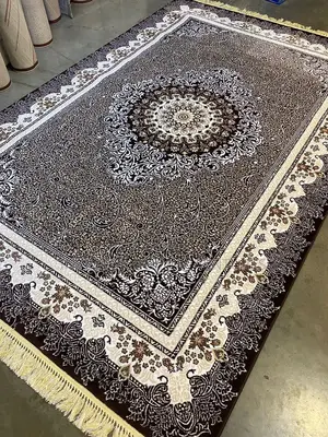 Thick Royal Arabian Turkey Center Rug- 4by6ft, 5by7, 7by10