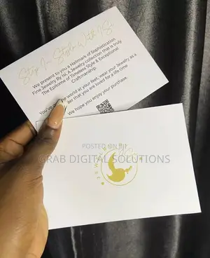 Best Printing Company for Business Cards in Lagos