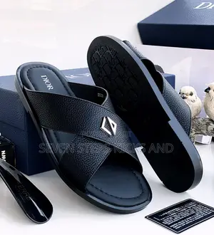 Original Quality Christian Dior Cross Belt Luxury Slippers