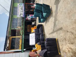 Photo - Complete Set of 7 Seaters Upholstery Padded Sofa Chair