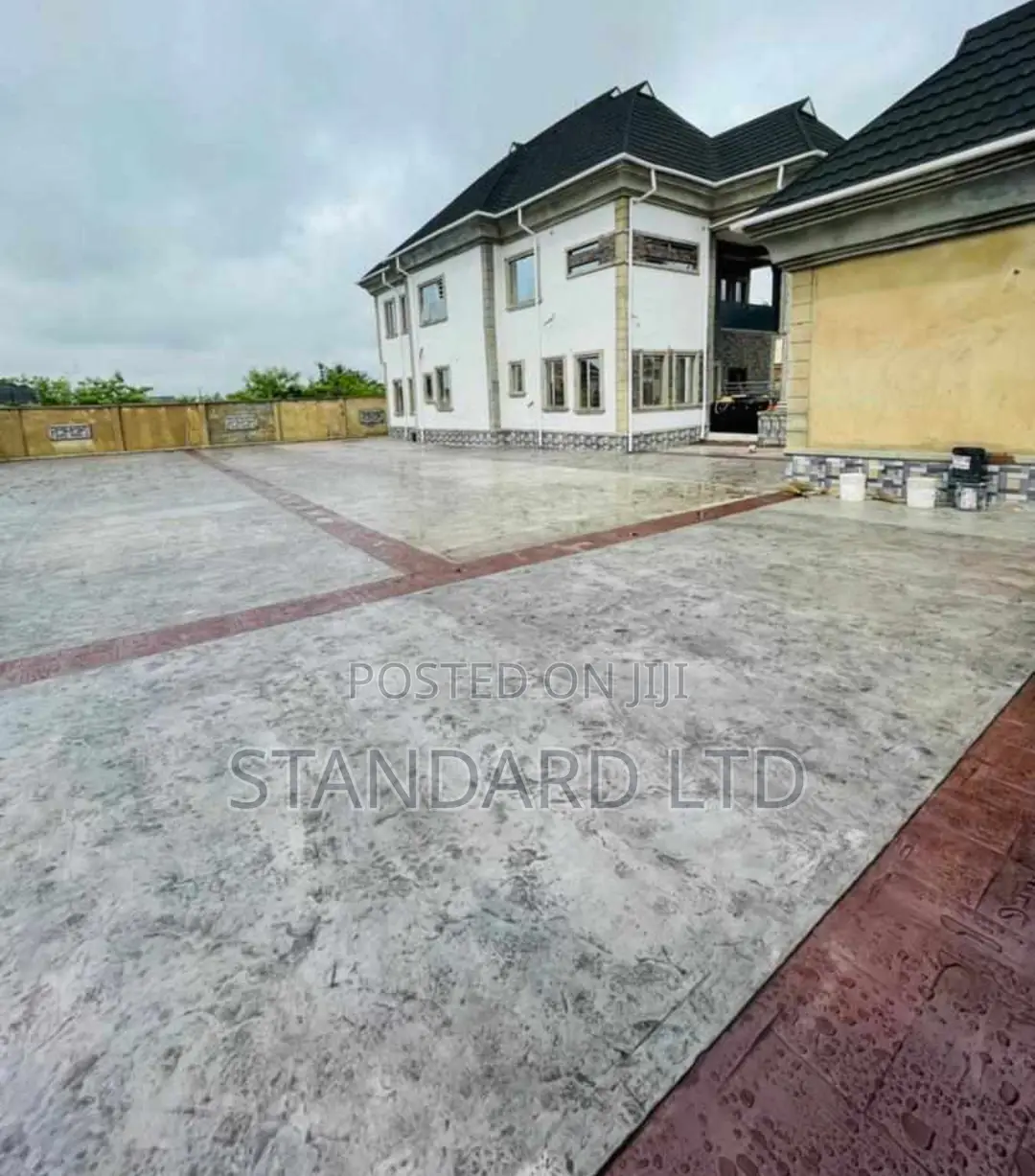 Decorative Stamp Concrete Floor