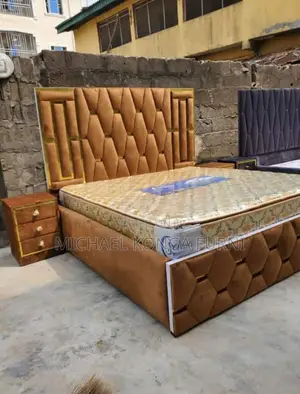 Beautiful Padded Bed