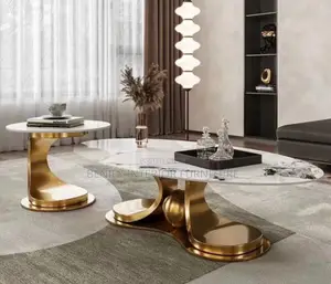 Modern Marble Top Center Table