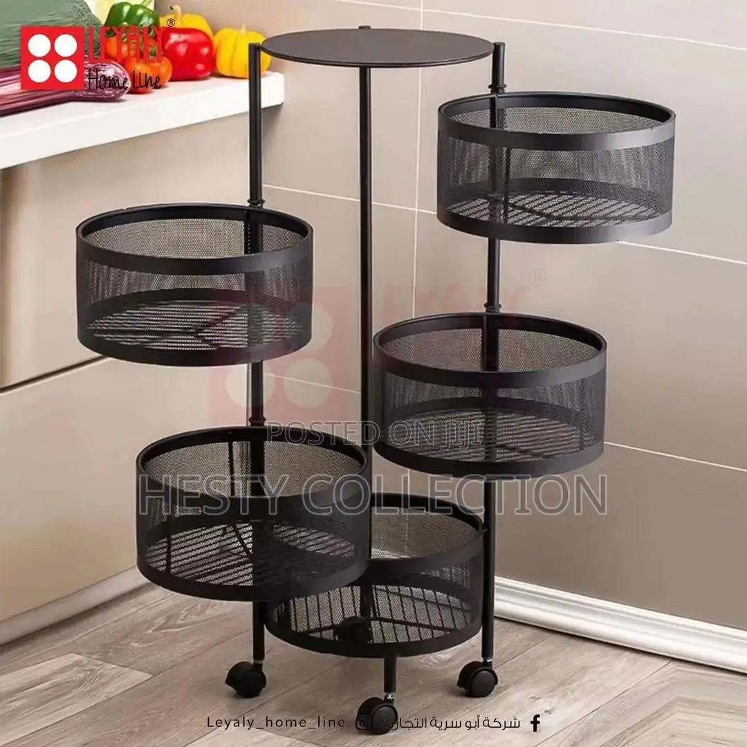 High Quality 5 Steps Luxury Trolley Basket