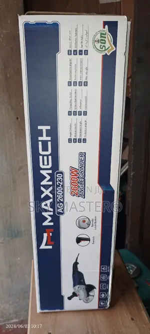 2600w Maxmech Angle Grinder