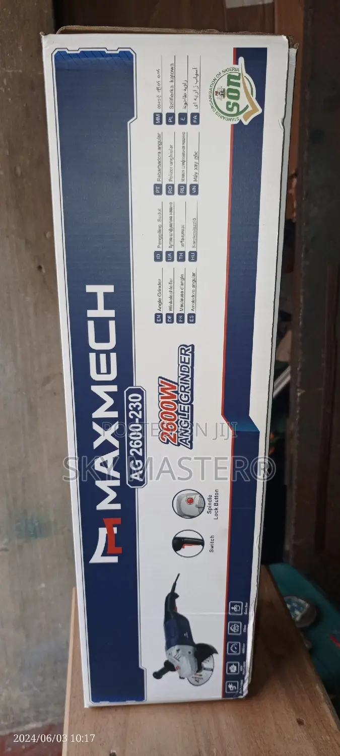 2600w Maxmech Angle Grinder