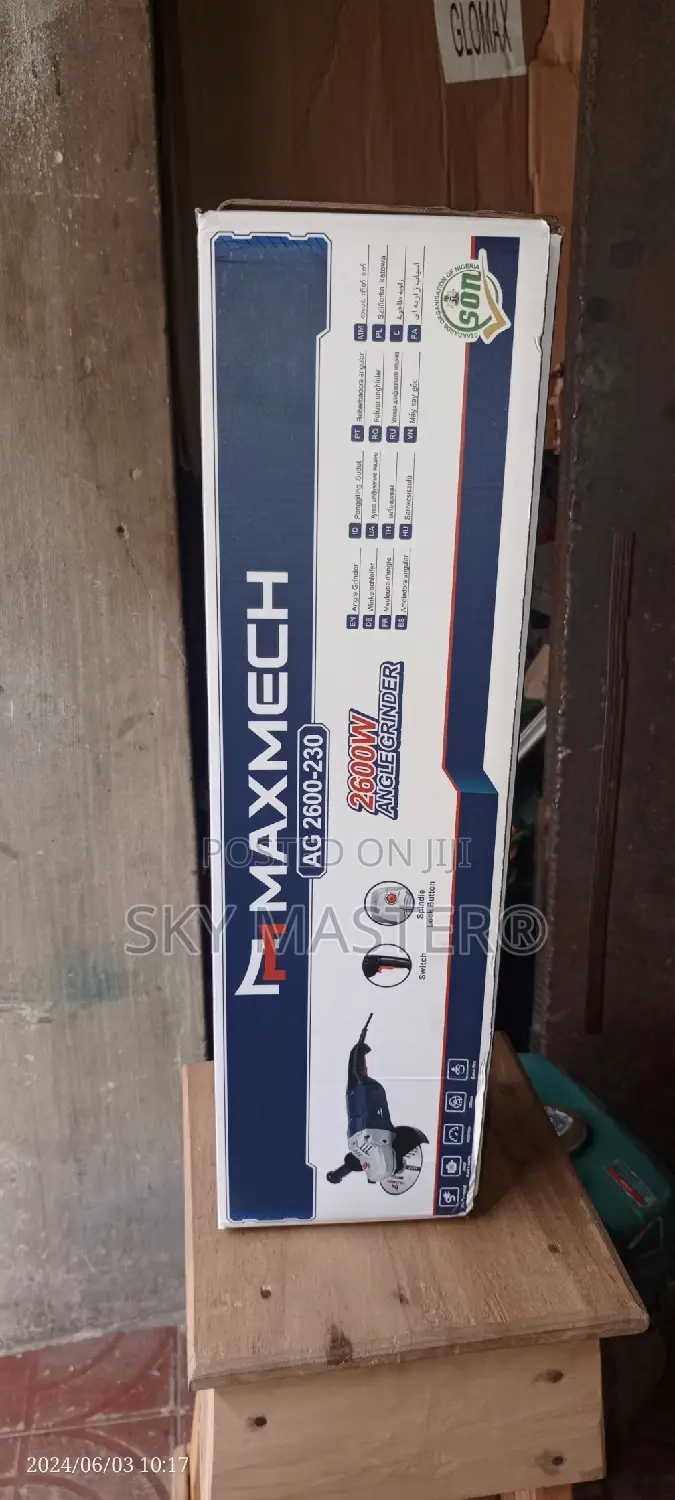 2600w Maxmech Angle Grinder