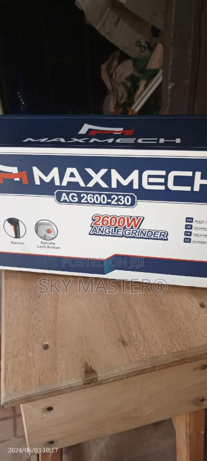 2600w Maxmech Angle Grinder