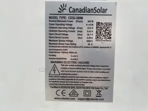 300W Efficient Canadian Solar Panels