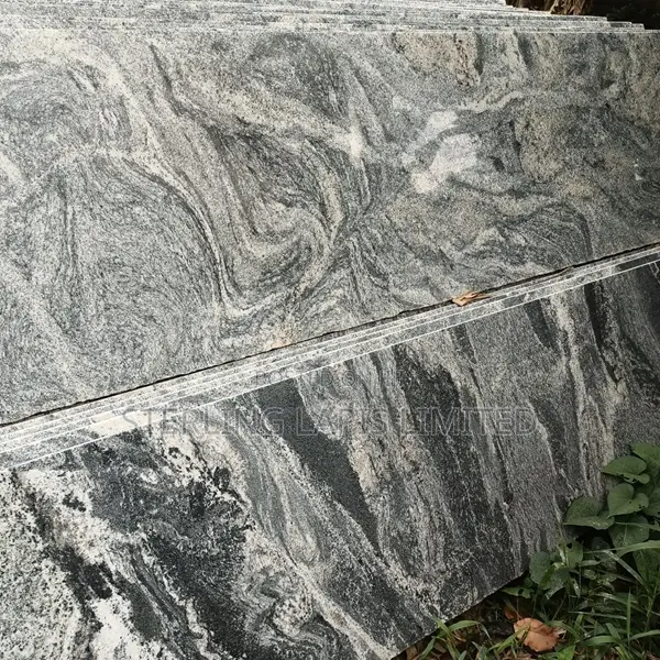 Wavy Grey Marble Juprano Granite Slab