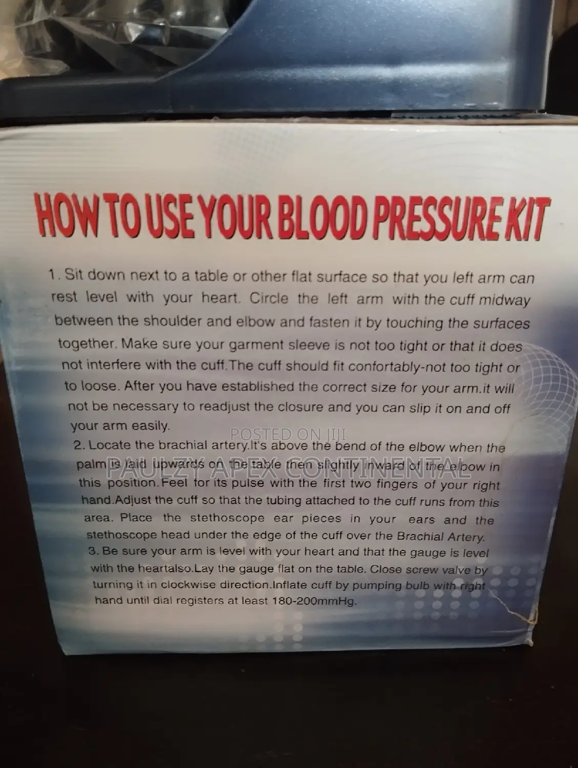 Aneroid Sphygmomanometer (Blood Pressure Machine)