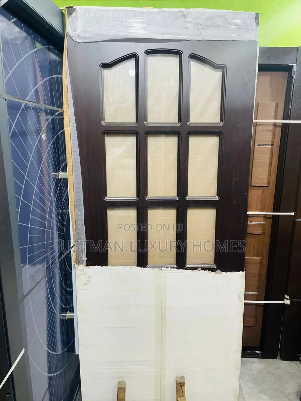 Turkey Solid Wood Glass Door