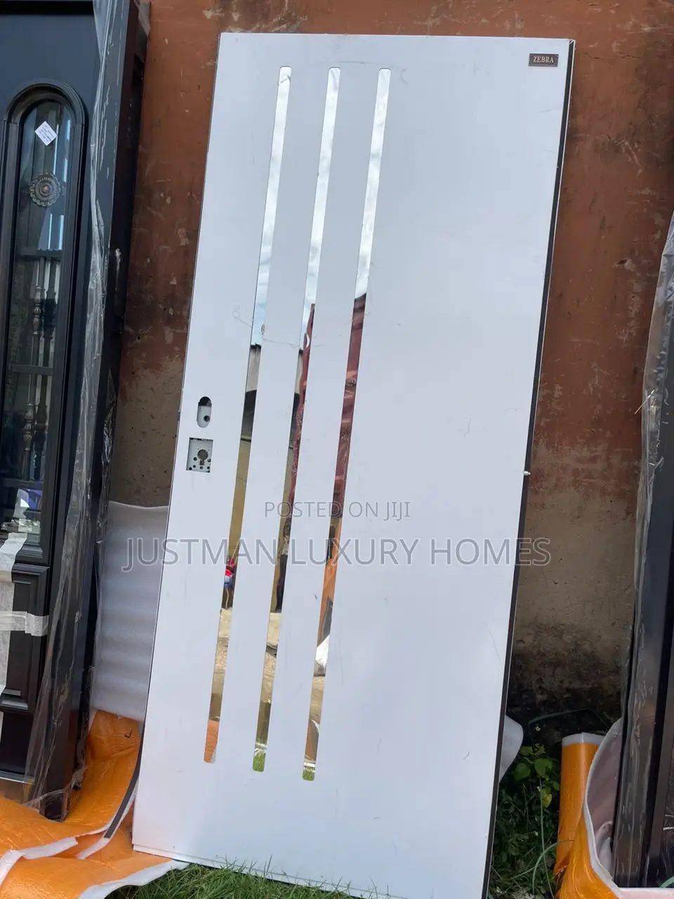 Silver Lining Isreali Decorative Security Door