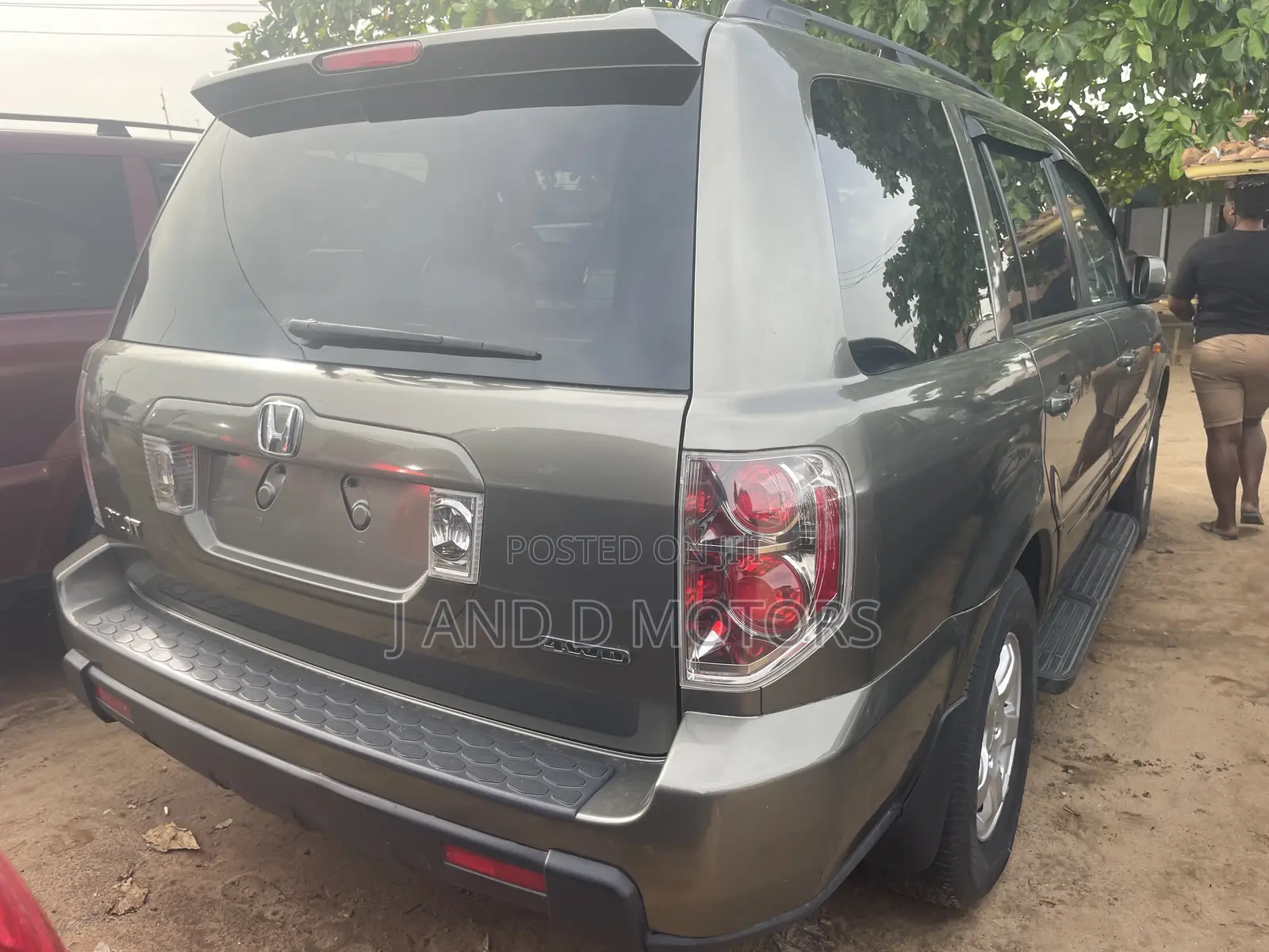 Honda Pilot 2008 Gray