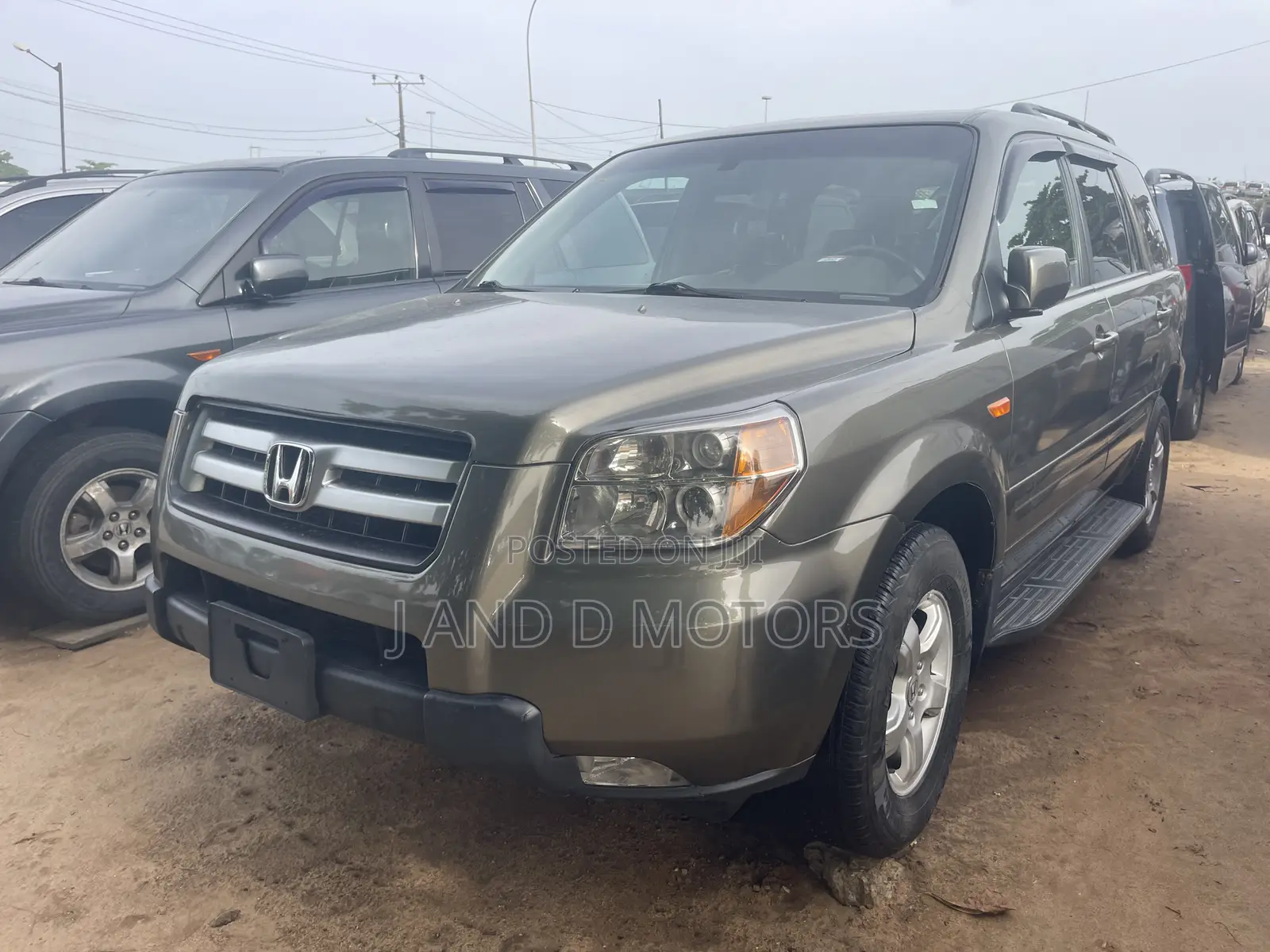Honda Pilot 2008 Gray