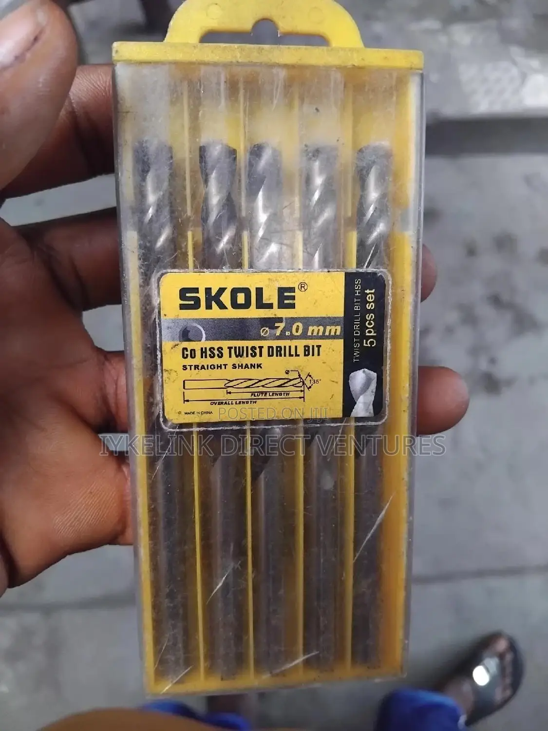 7.0mm Drill Bit Skole