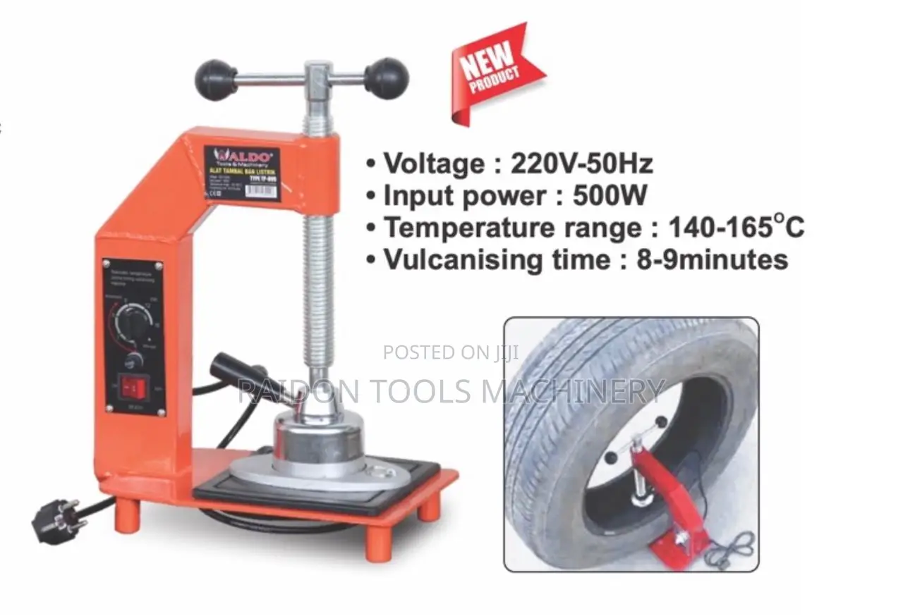 Vulcanizer Tube Patch Machine