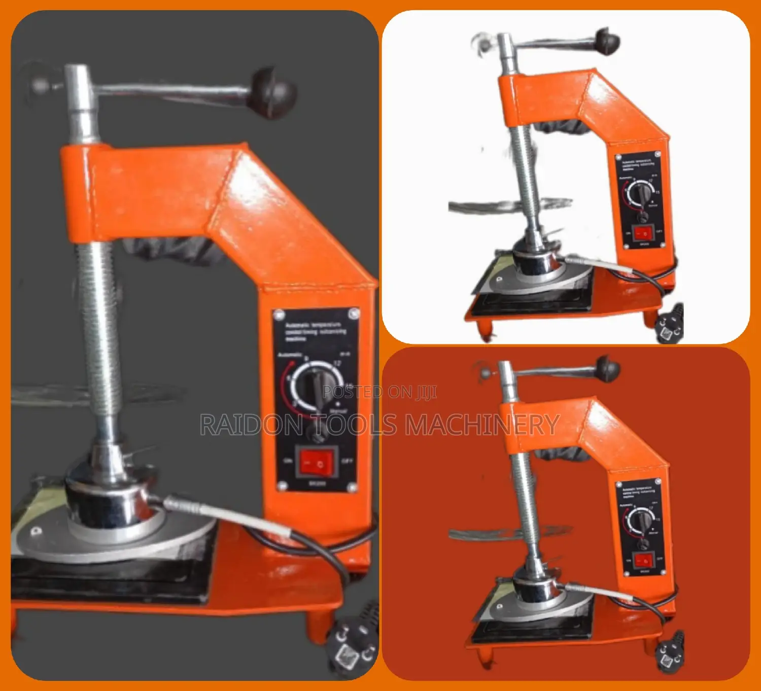 Vulcanizer Tube Patch Machine