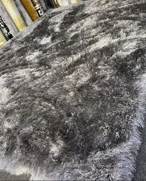VIP Ericanna Turkish Fluffy Center Rug- 3by5ft, 4by6, 5by7ft