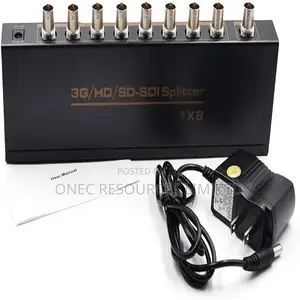 3g/Hd/Sd_sdi Splitter 1 X 8 Sdi Video Splitter