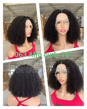 Beirut Human Hair Afro Jerry Curl