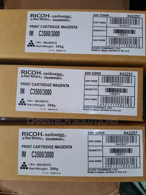 Ricoh IM C3000 Toner Cartridges
Ricoh IM C3000 Toner