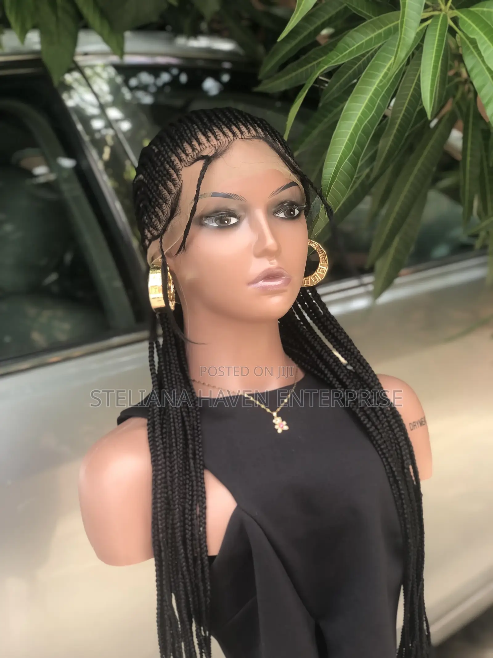 Simple Braided Wig