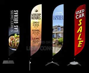 Feather Banner and Block Banner